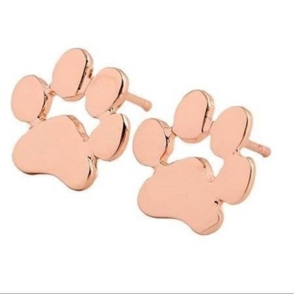 Jewelry - NEW ~ DOG PAW 🐾 STUD EARRINGS